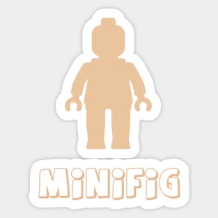 Minifig [Flesh Pink], Customize My Minifig Sticker